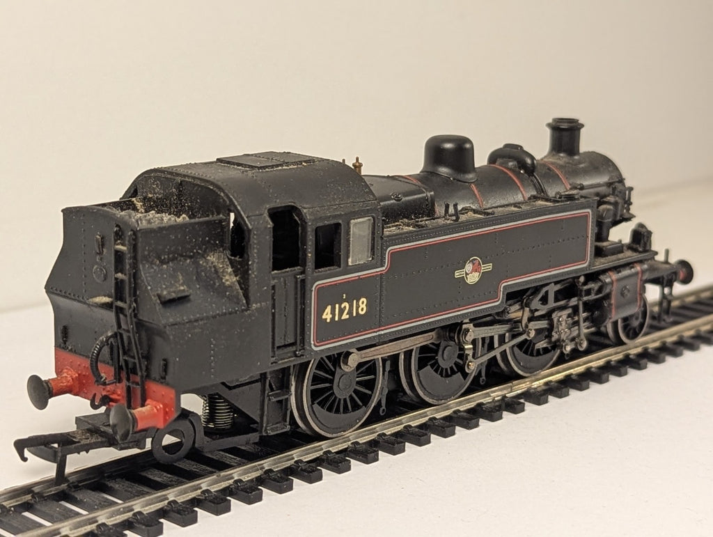 Bachmann Branchline OO Gauge LMS Ivatt 2MT 2-6-2T – Missing Wheels – Poor Runner