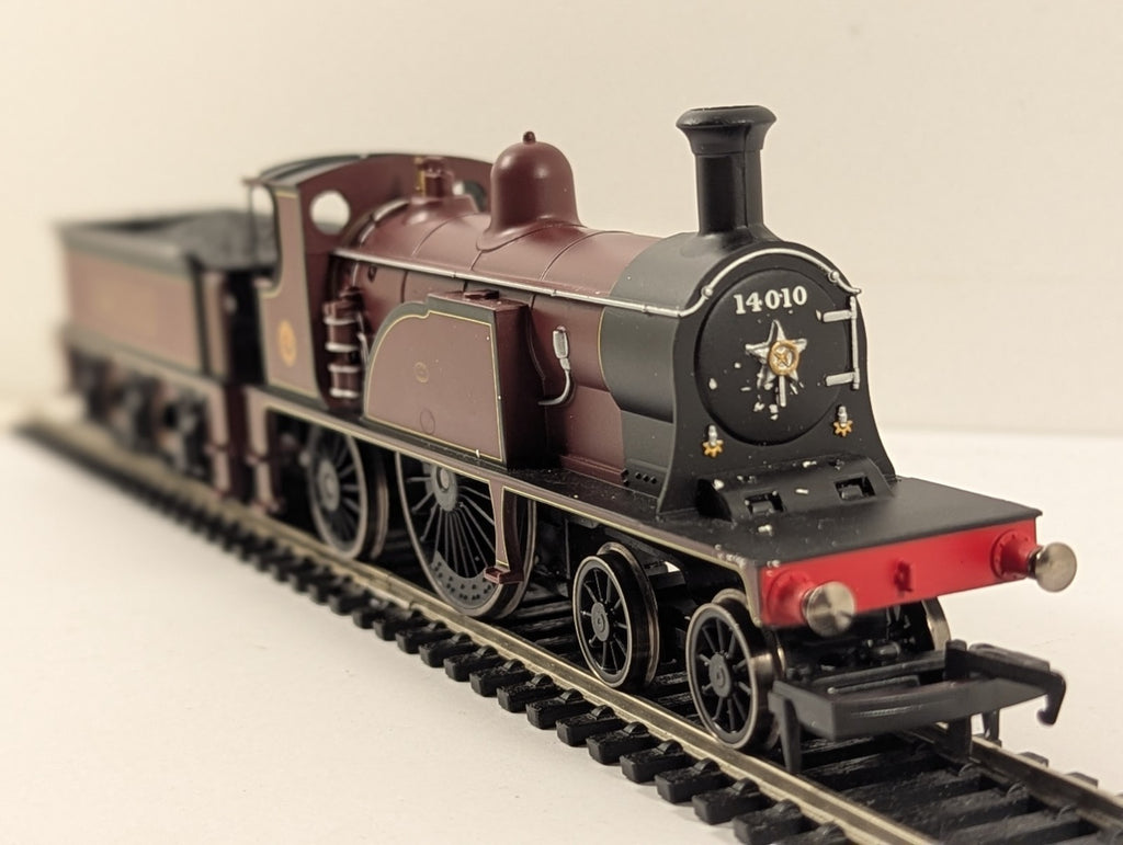 Hornby OO Gauge Midland Single 4-2-2 Steam Locomotive 14010 LMS Crimson
