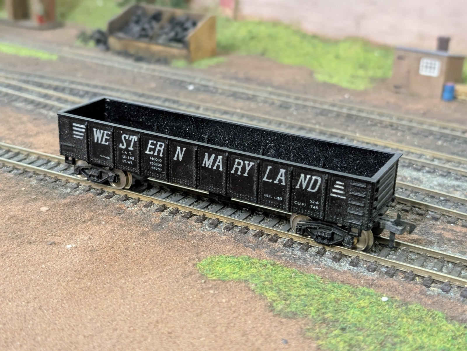 Fleischmann HO 54646 Western Maryland Gondola Made in Western Germany