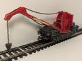 Tri-ang OO Gauge 10 Ton Crane Truck Goods Wagon Red & Black R127
