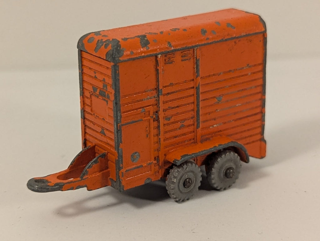 Dublo Dinky 073 Orange Horse Trailer OO Gauge
