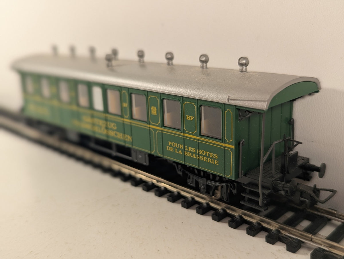 Liliput HO Gauge Gästezug Feldschlösschen Passenger Coach Feldschlösschen Green
