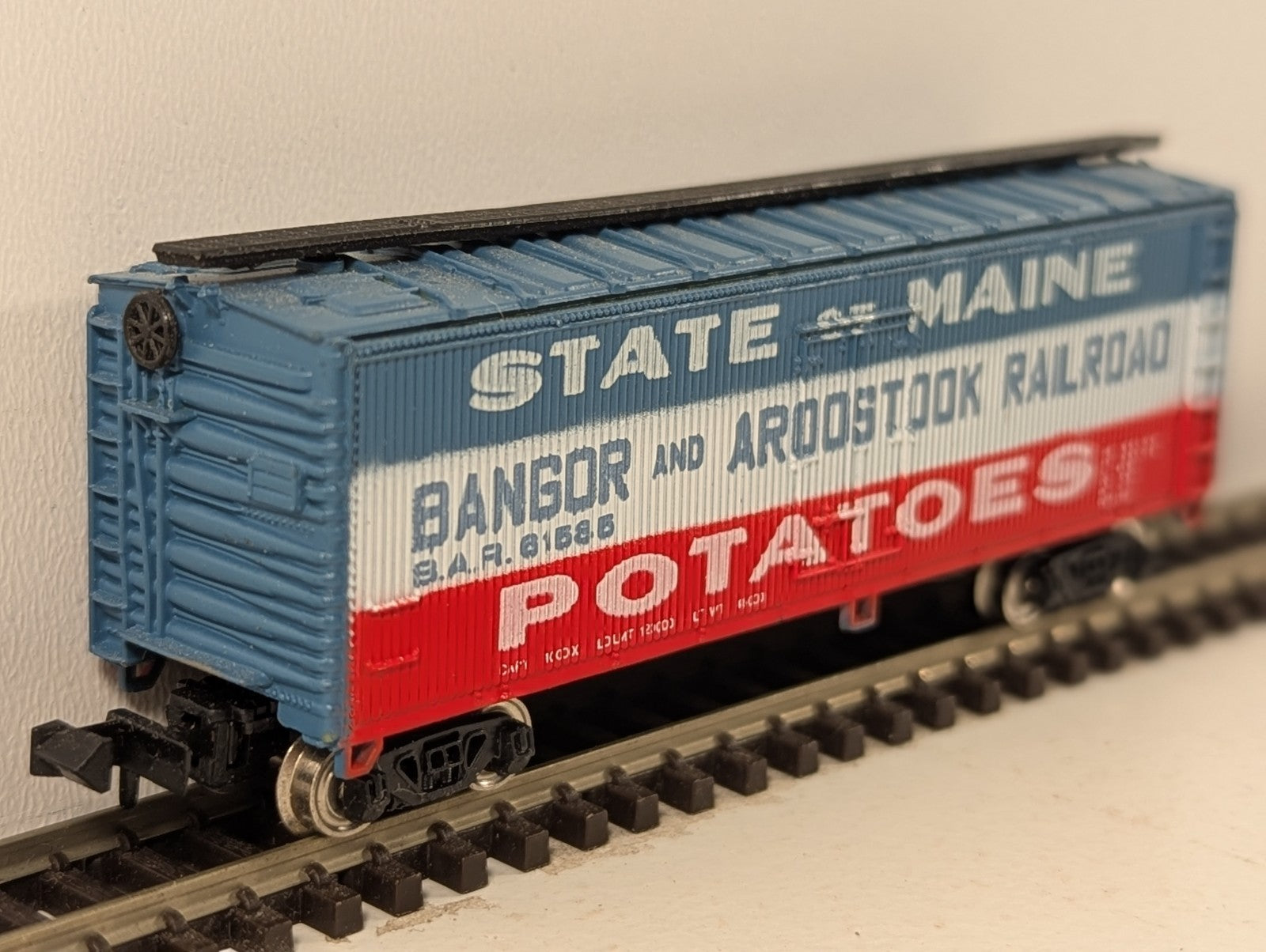 Model Power N Gauge Bangor & Aroostook Box Car