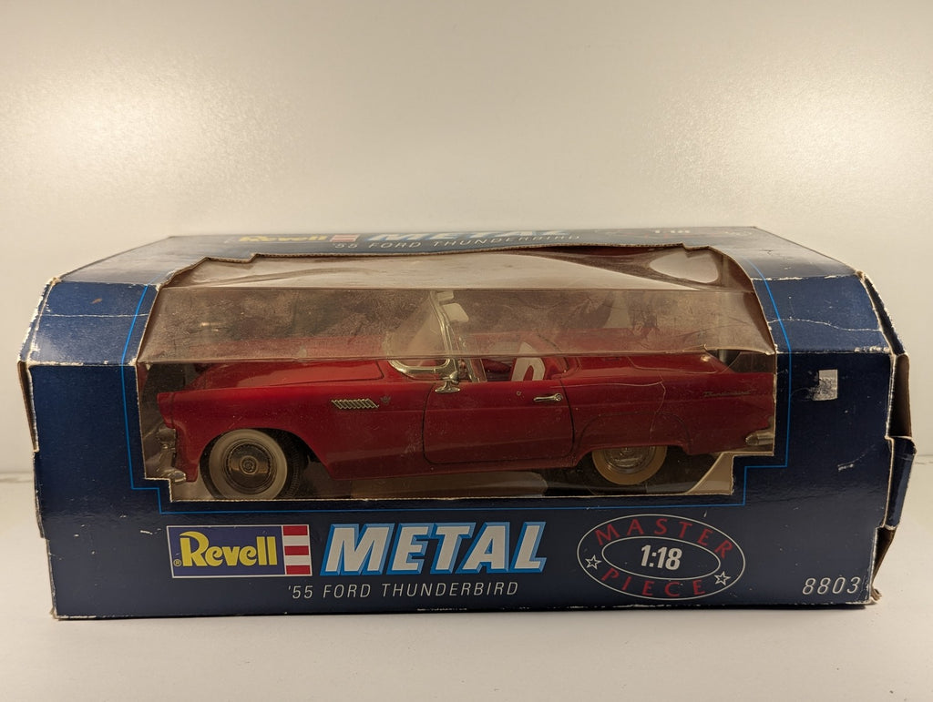 Revell 1:18 1955 Ford Thunderbird Diecast Model Car 55 T-BIRD Red 8803