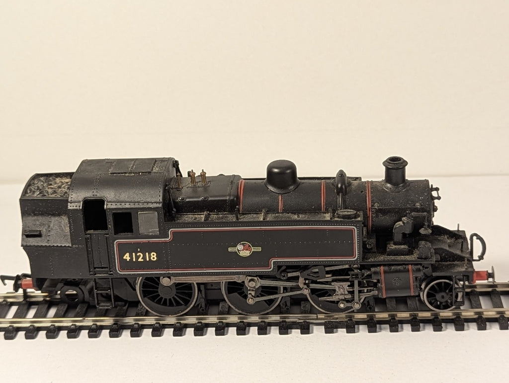 Bachmann Branchline OO Gauge LMS Ivatt 2MT 2-6-2T – Missing Wheels – Poor Runner