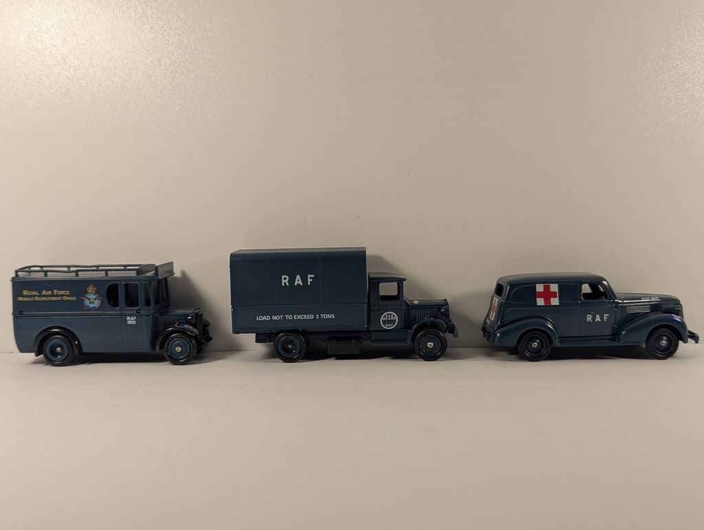 Lledo The Royal Air Force Personnel Transport Set Die-cast Model Set