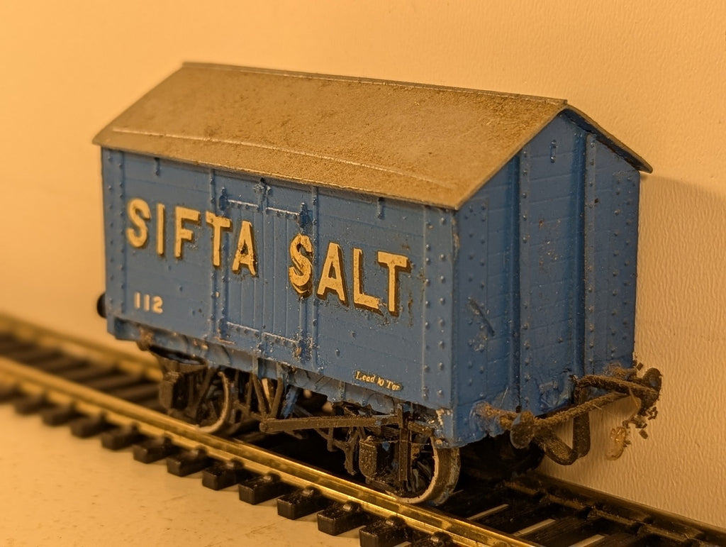 Kitbuilt OO Gauge Sifta Salt Van Goods Wagon 112