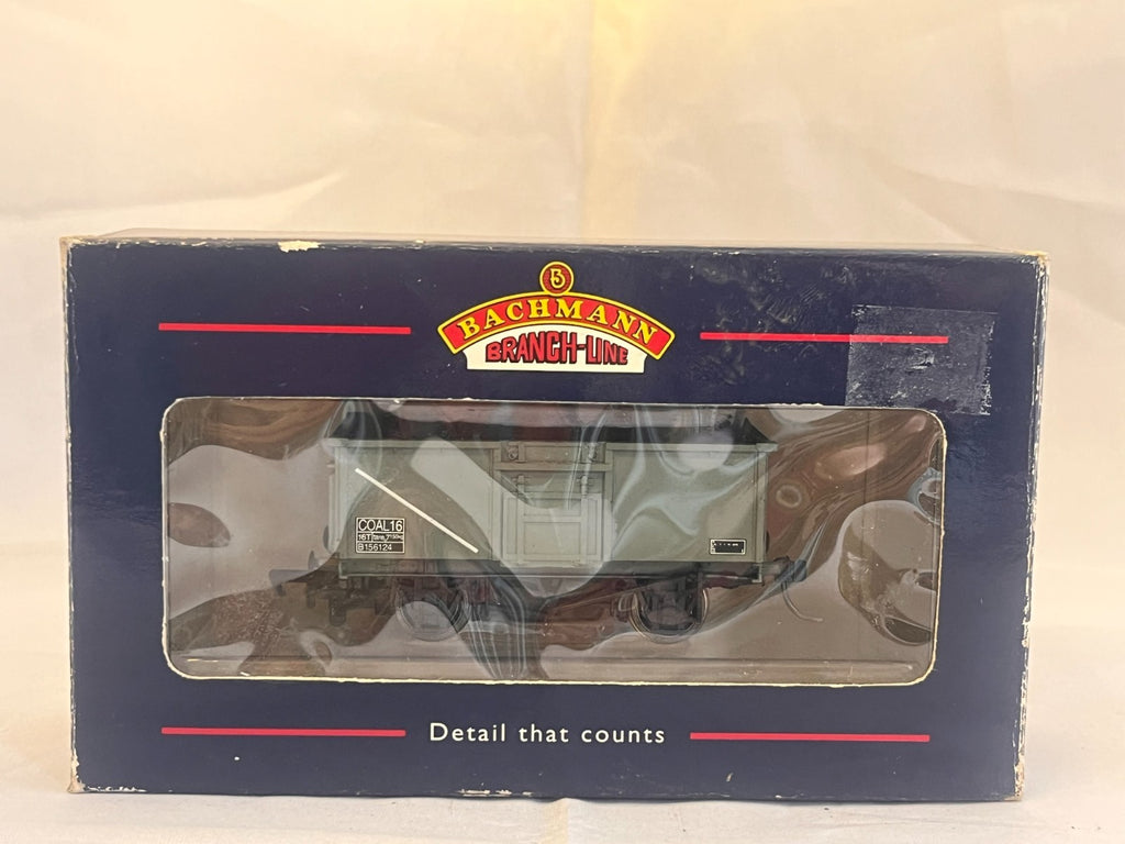 Bachmann Branchline 33-751D OO Gauge 16 Ton Steel Mineral Wagon BR Grey