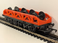 Hornby R131 OO Gauge Flat Wagon with Wheel Load