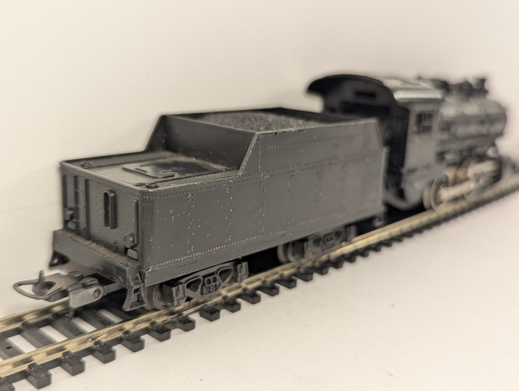 Rivarossi HO Gauge U.S.A. 0-4-0 Tender Locomotive Steam Locomotive Plain Black