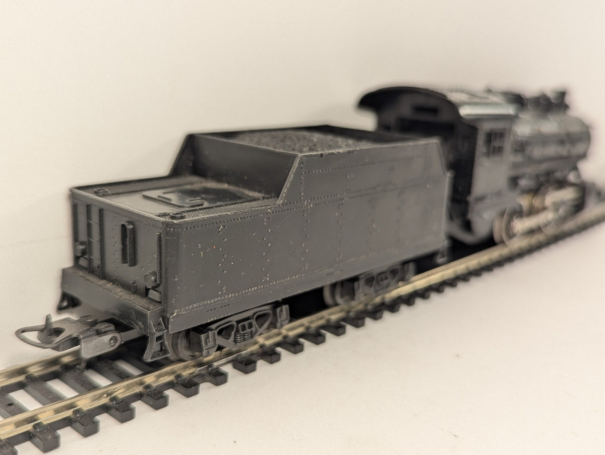 Rivarossi HO Gauge U.S.A. 0-4-0 Tender Locomotive Steam Locomotive Plain Black