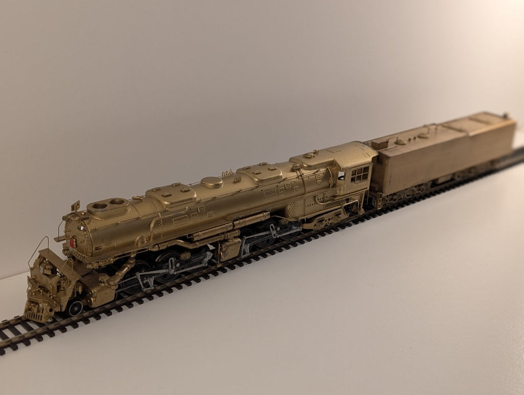 Bowser HO Scale Kitbuilt Union Pacific Challenger 4-6-6-4 Steam Brass Locomotive
