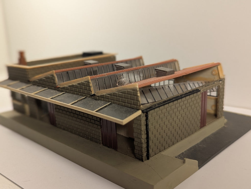 Jouef 5828 HO Scale Industrial Factory Building