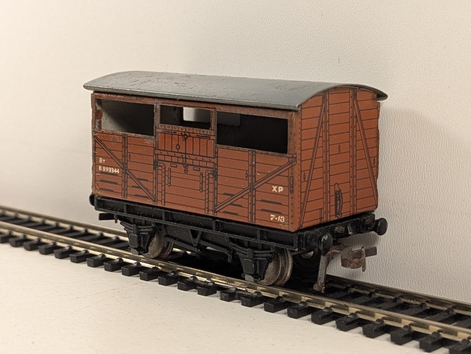 Hornby Dublo OO Gauge Brown D1 Cattle Truck - Boxed