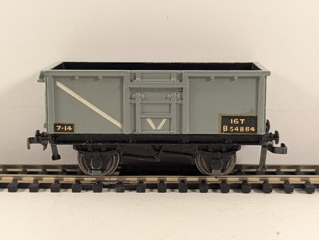 Hornby Dublo 32056 OO Gauge BR Grey 16 Ton Mineral Wagon - Boxed