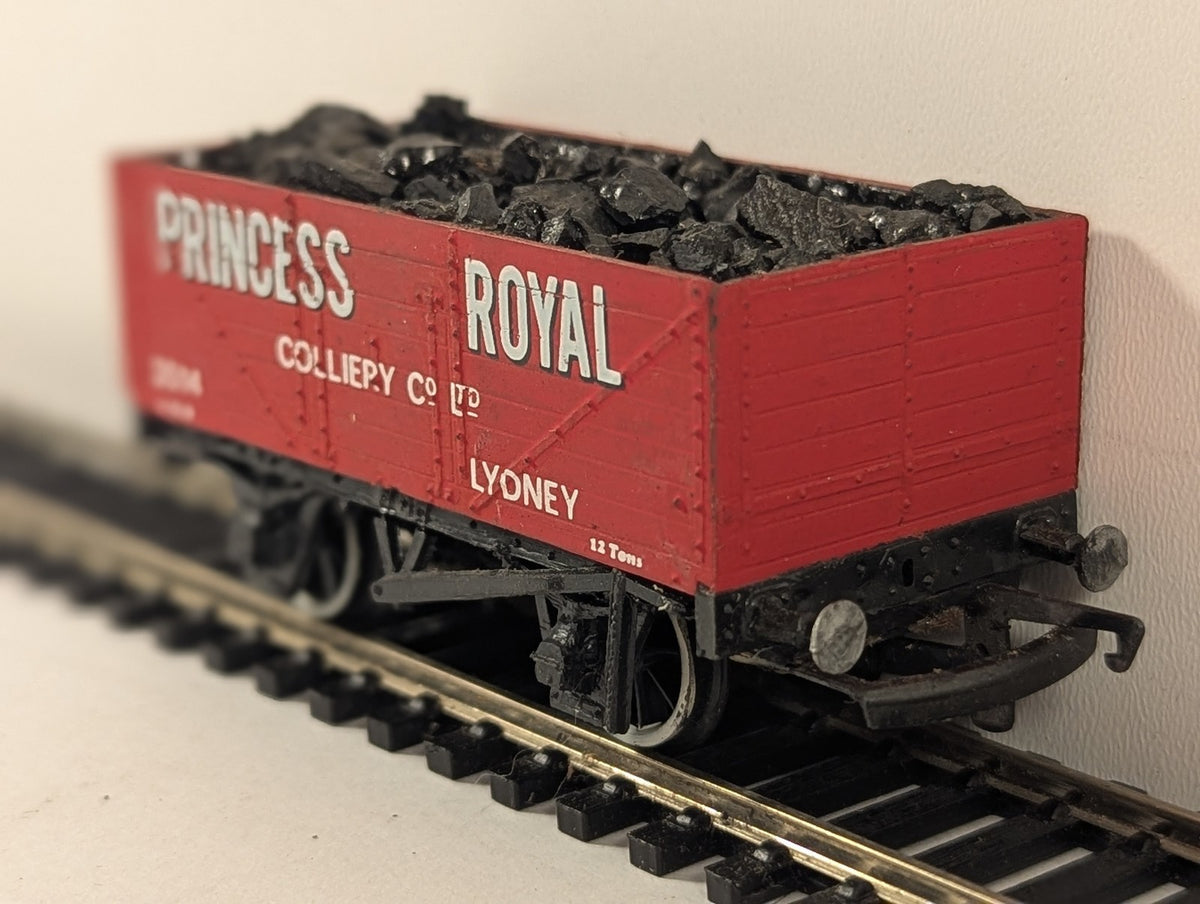 Bachmann OO Gauge 7 Plank Wagon Princess Royal Colliery Goods Wagon 3514