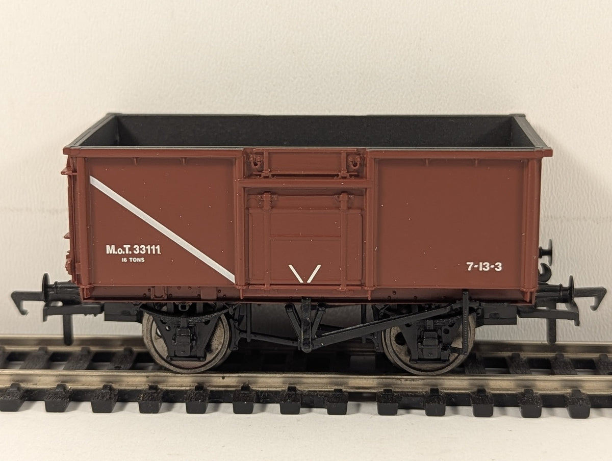 Bachmann OO Gauge 16T Steel Mineral Wagon Goods Wagon M.o.T. 33111 MoT Bauxite