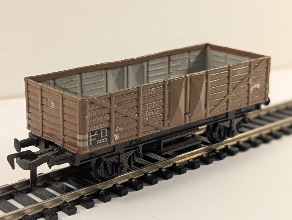 Fleischmann 8200 HO Gauge DB Om 12 Open Wagon 1205