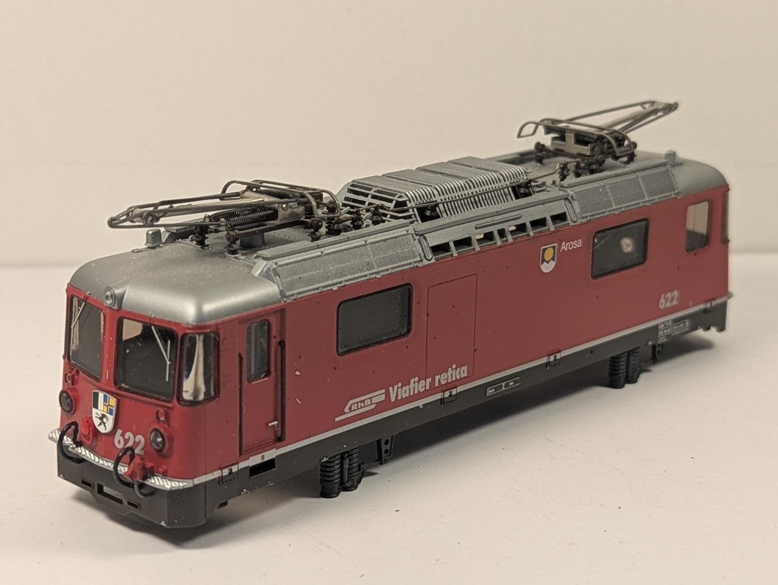 Bemo 1258 132 HOeGauge RhB Class Ge 4/4 II Electric Locomotive BodyShell - Boxed
