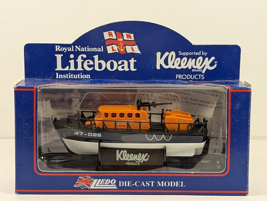 Lledo RNLI Tyne Class Lifeboat R.N.L.B. Garside (Kleenex Promotional)