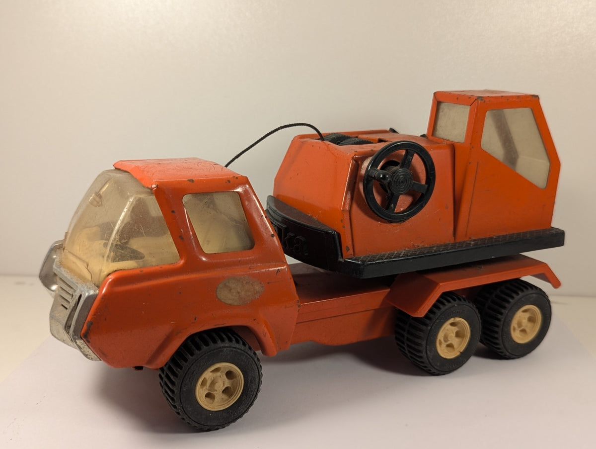 Tonka Orange Crane Toy (Missing Crane Arm)