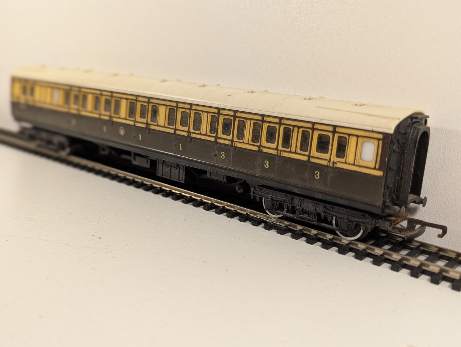 Tri-ang OO Gauge GWR Brake 3rd & 1st Coach