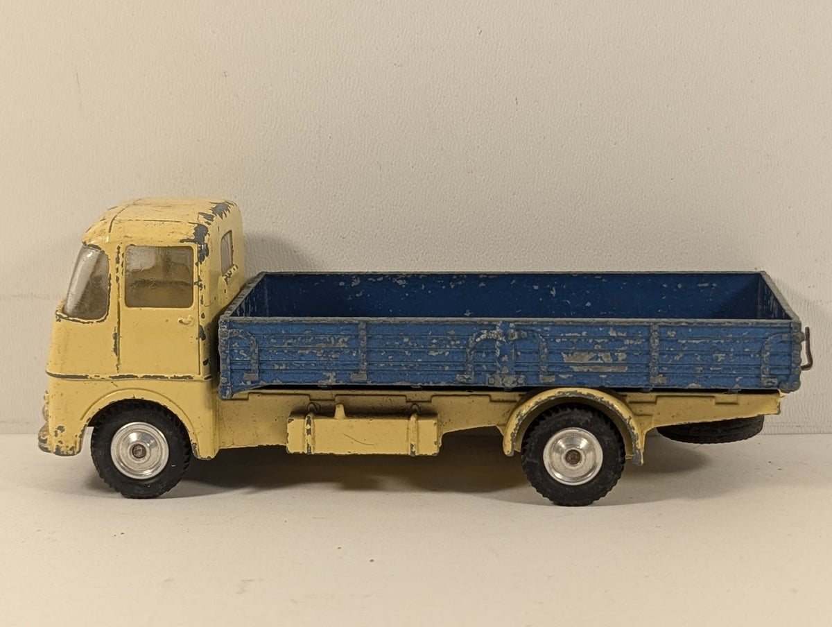 Corgi Toys ERF Model 44G Dropside Lorry Die-cast Model Truck Yellow and Blue 458