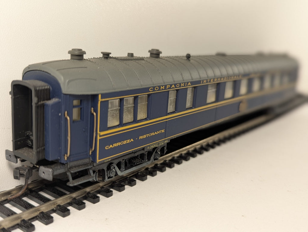 Jouef HO Gauge CIWL Dining Car Passenger Coach 2975 CIWL Blue 5300