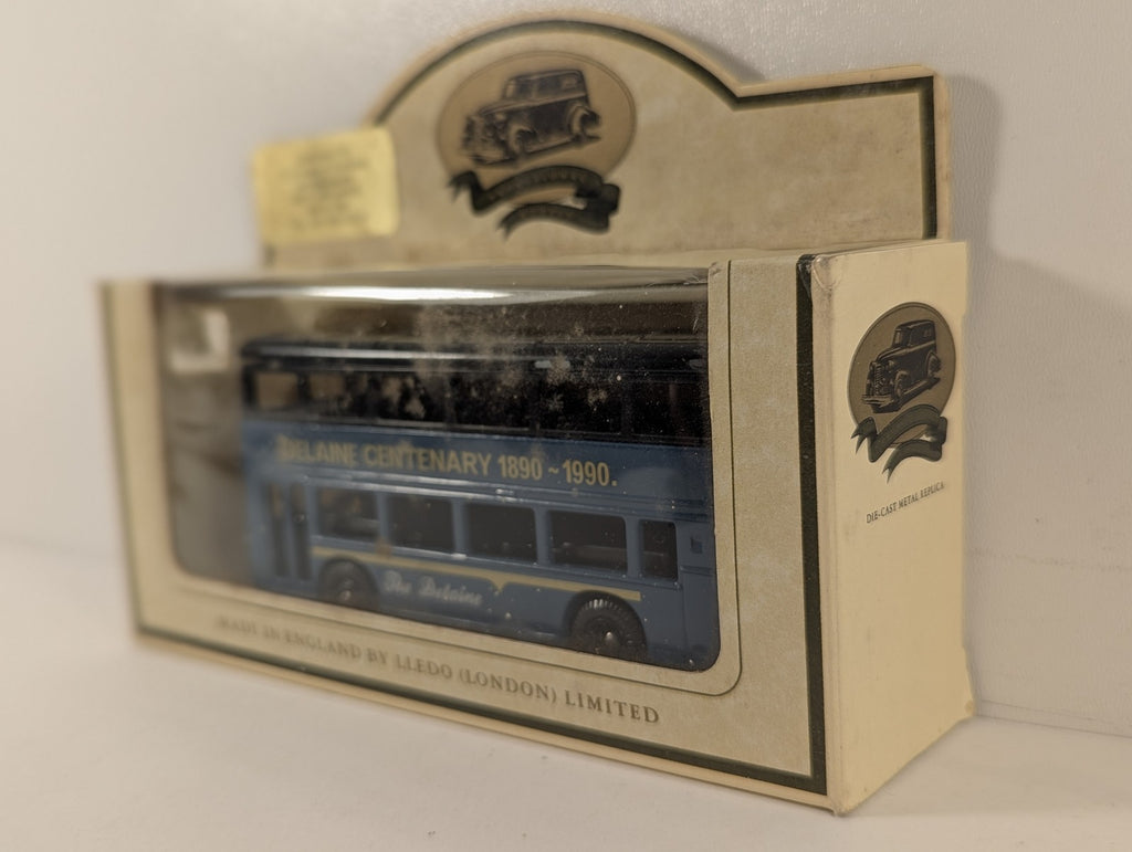 Lledo Delaine Centenary 1890-1990 Double Decker Bus Die-cast Model Bus