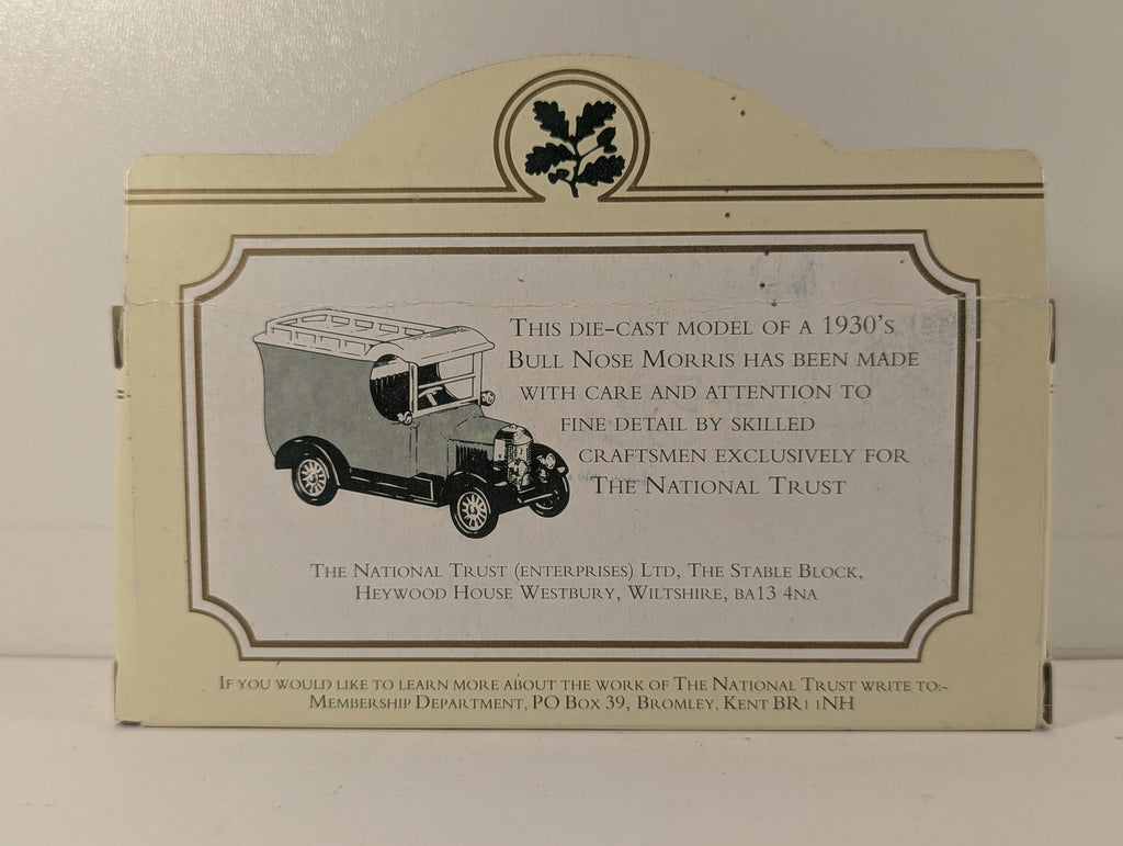 Lledo 1930s Bull Nose Morris Van Die-cast Model The National Trust
