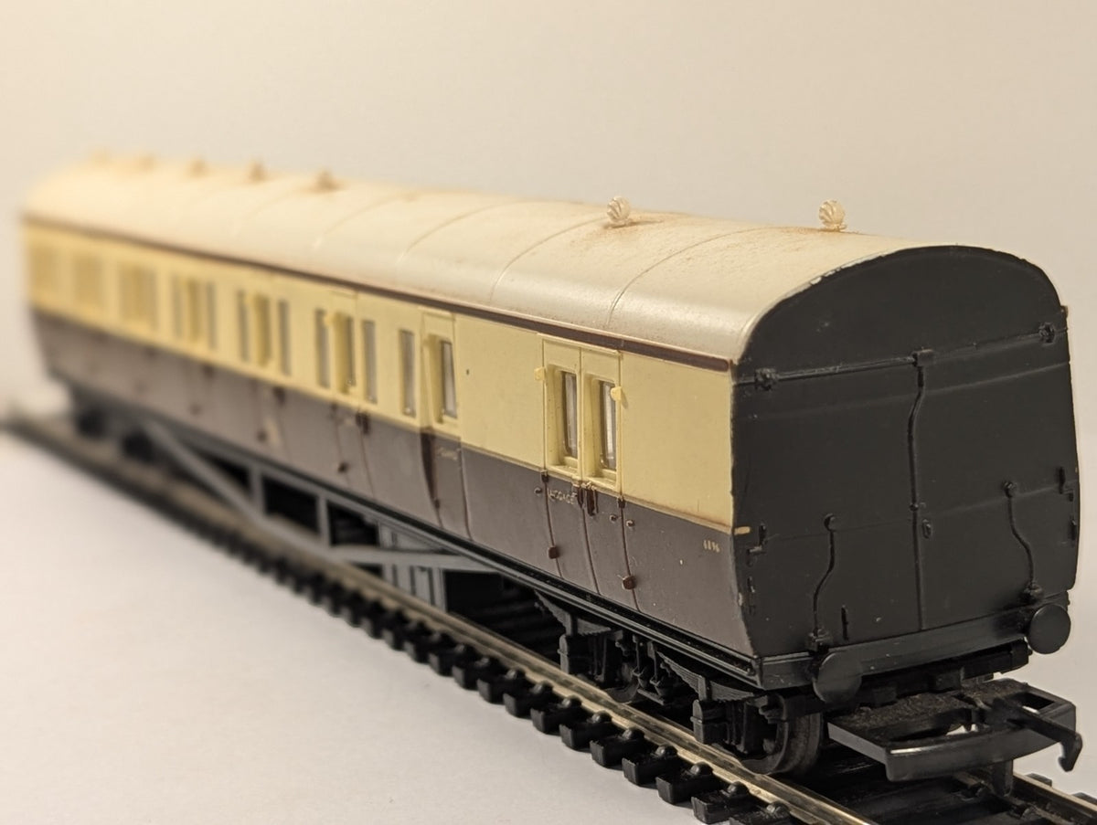 Airfix GWR Suburban B Cornish Riviera Baggage Coach OO Gauge