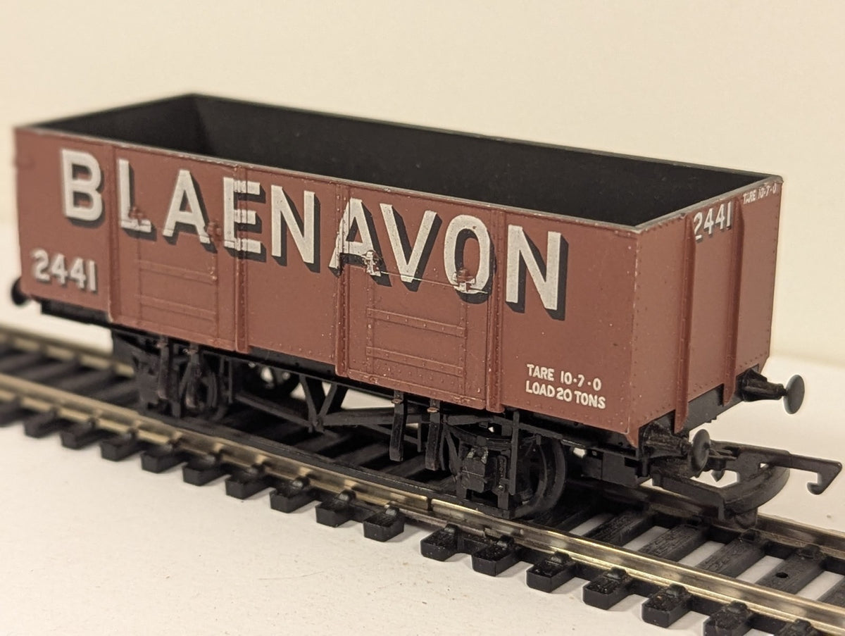 Mainline OO Gauge Blaenavon 20T Steel Mineral Wagon (Missing Coupling & Buffer)