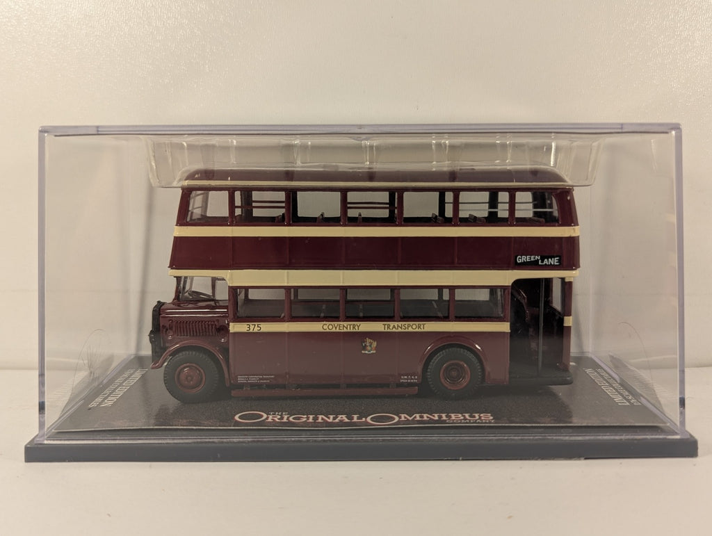 Corgi 1:76 Daimler Utility Bus - Coventry Corporation Transport Die-cast Bus 375