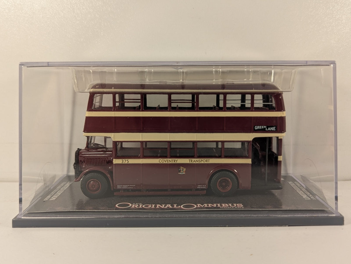 Corgi 1:76 Daimler Utility Bus - Coventry Corporation Transport Die-cast Bus 375