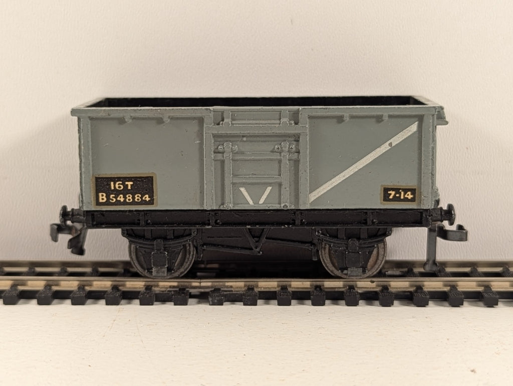 Hornby Dublo 32056 OO Gauge Grey BR 16 Ton Mineral Wagon - Boxed