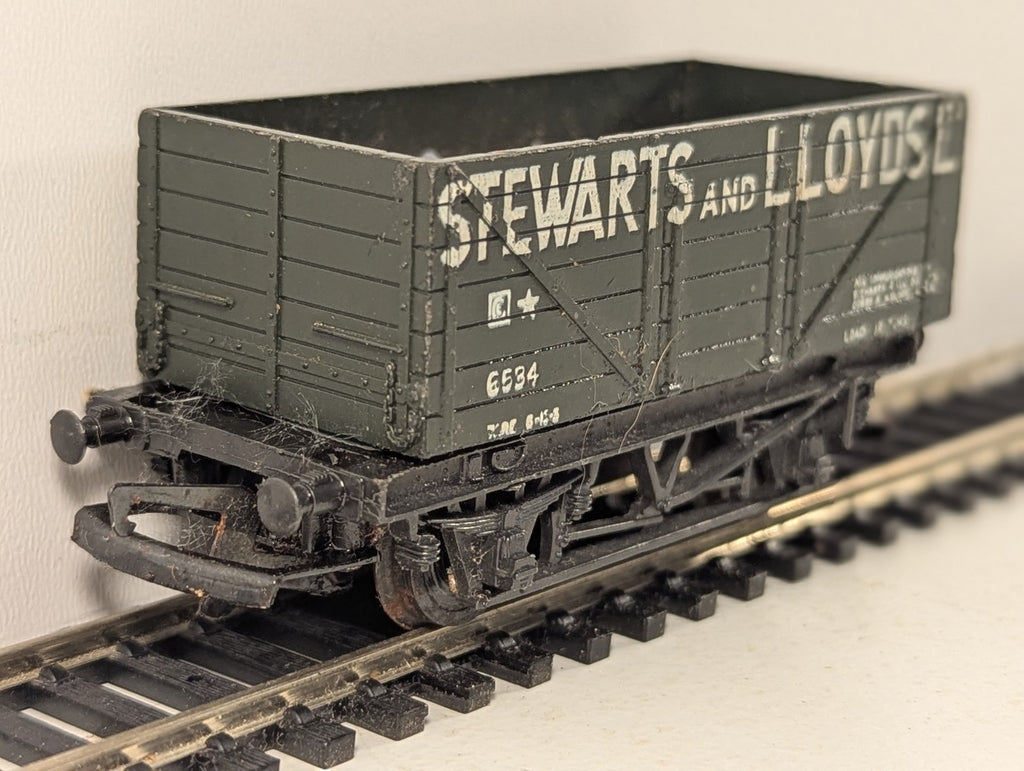 British Trix OO Gauge Stewarts and Lloyds 7-Plank Open Wagon 6534