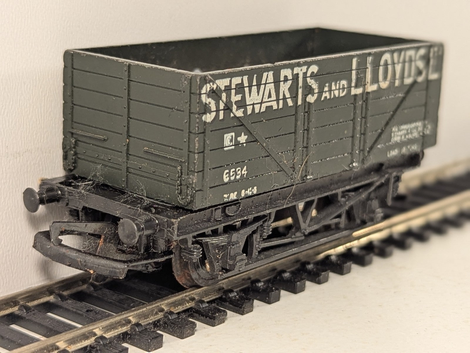 British Trix OO Gauge Stewarts and Lloyds 7-Plank Open Wagon 6534