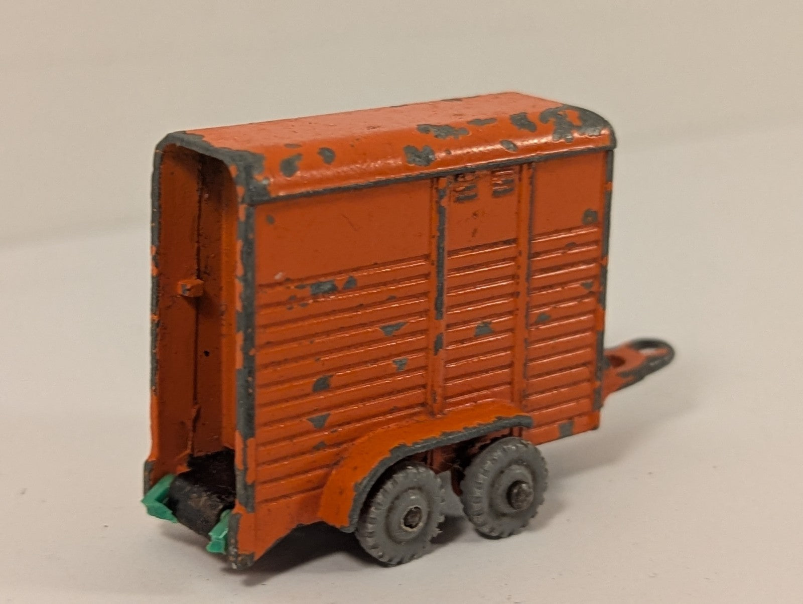 Dublo Dinky 073 Orange Horse Trailer OO Gauge