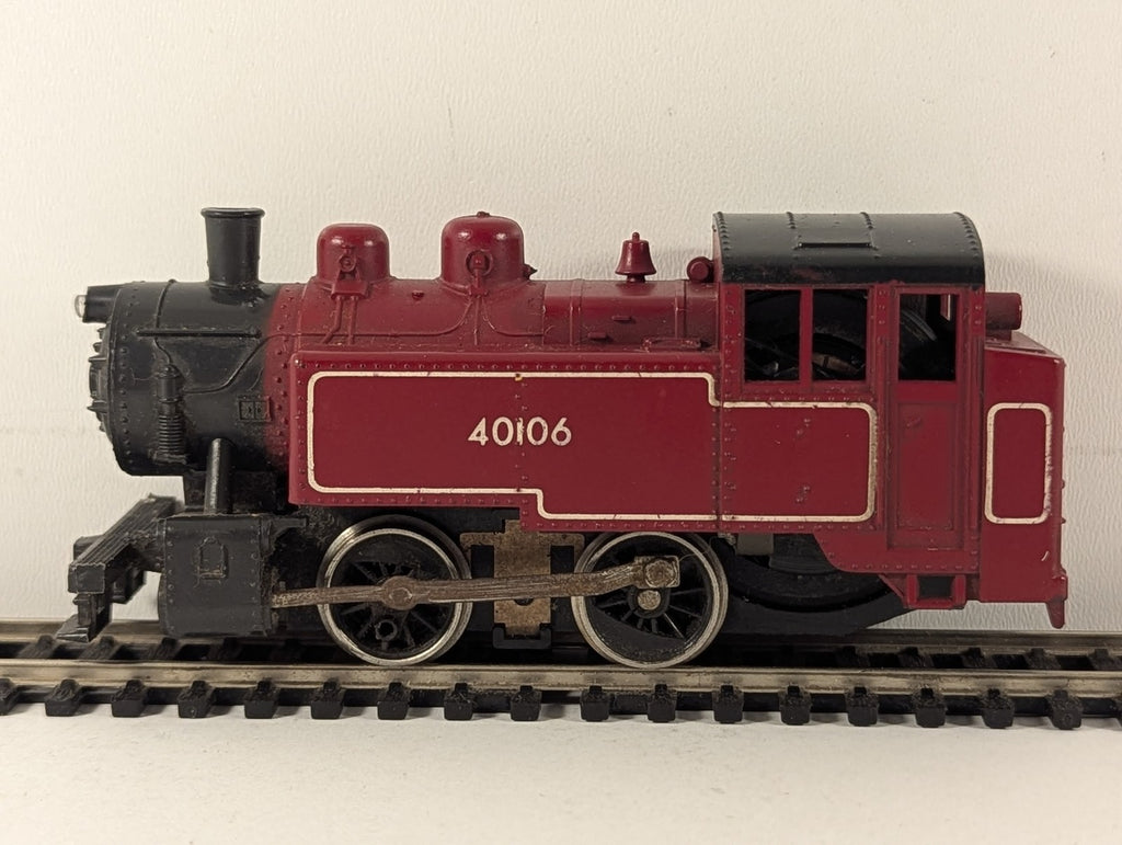 Lima OO Gauge 0-4-0 Tank Locomotive Steam Locomotive 40106 LMS Red
