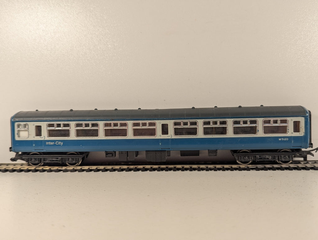 Hornby OO Gauge Class 101 DMU Centre Car Coaches M5120 BR Blue & Grey R416