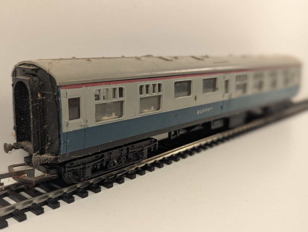 Hornby R729 OO Gauge BR Mk1 Buffet Coach No.1825 – Blue & Grey – Needs a Clean