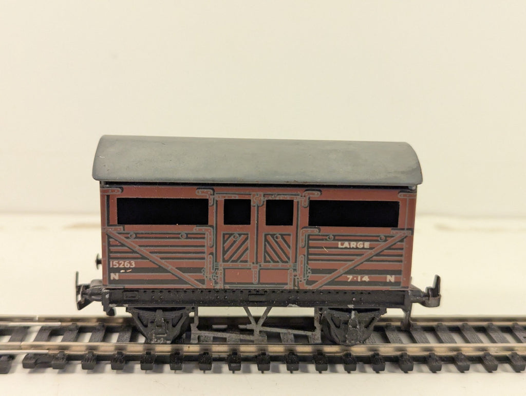 Trix Twin Railway 636 LNER Cattle Wagon OO Gauge - Boxed