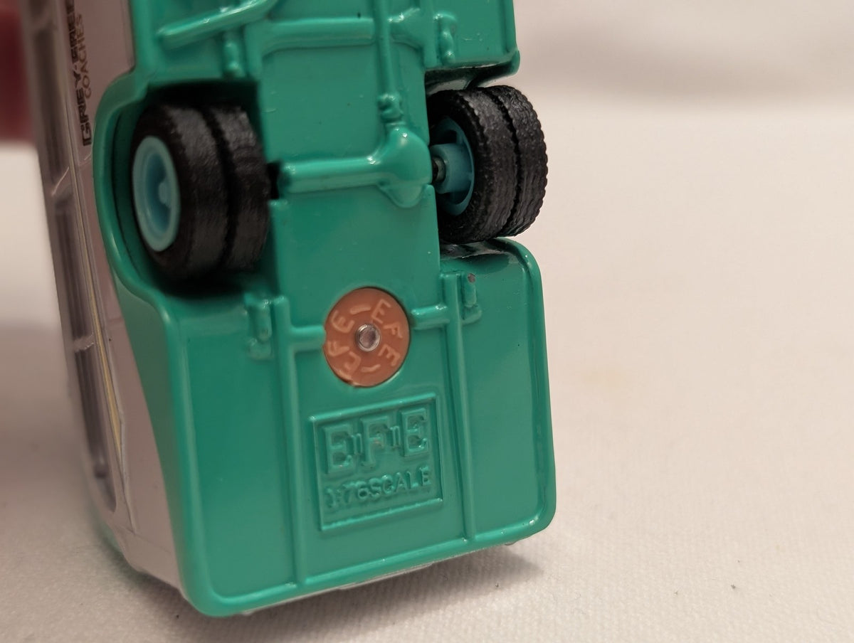 EFE 1:76 Scale Bedford OB Coach Die-cast Coach HYP 561 Grey-Green
