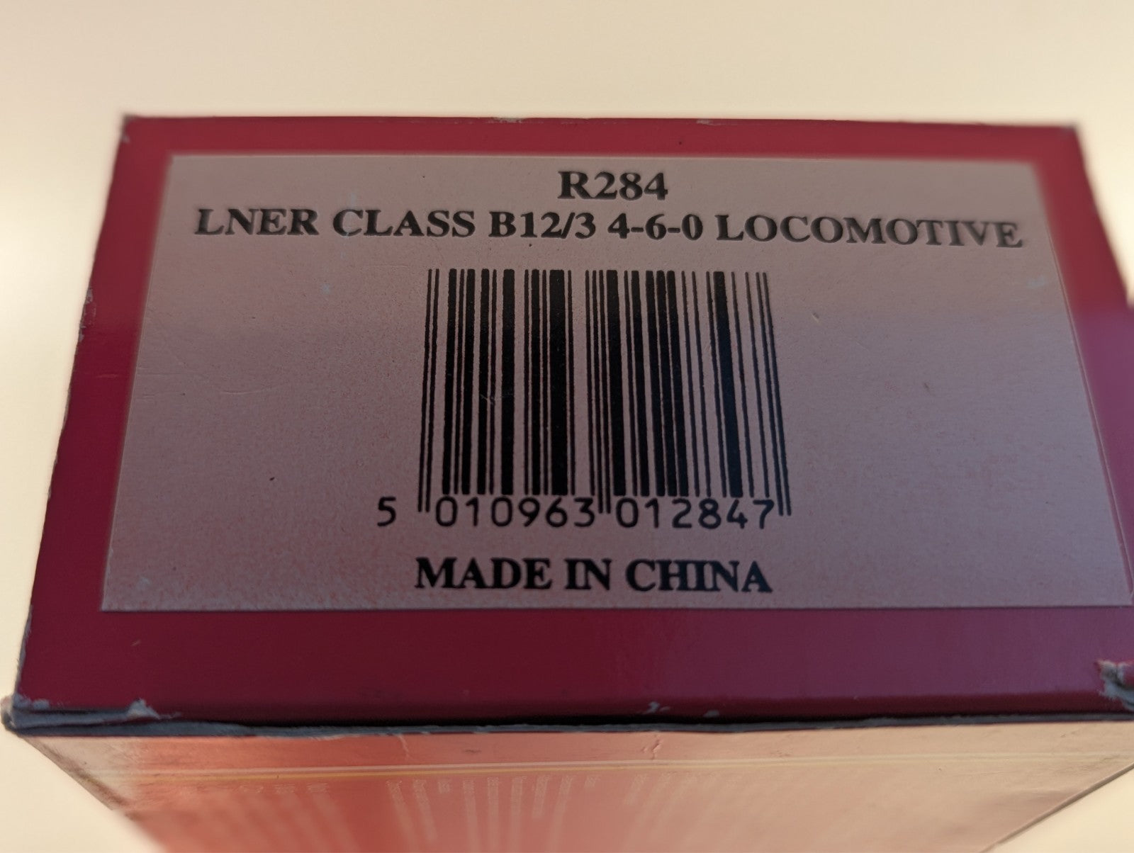 Hornby R284 LNER Class B12/3 4-6-0 Steam Locomotive OO Gauge - Boxed