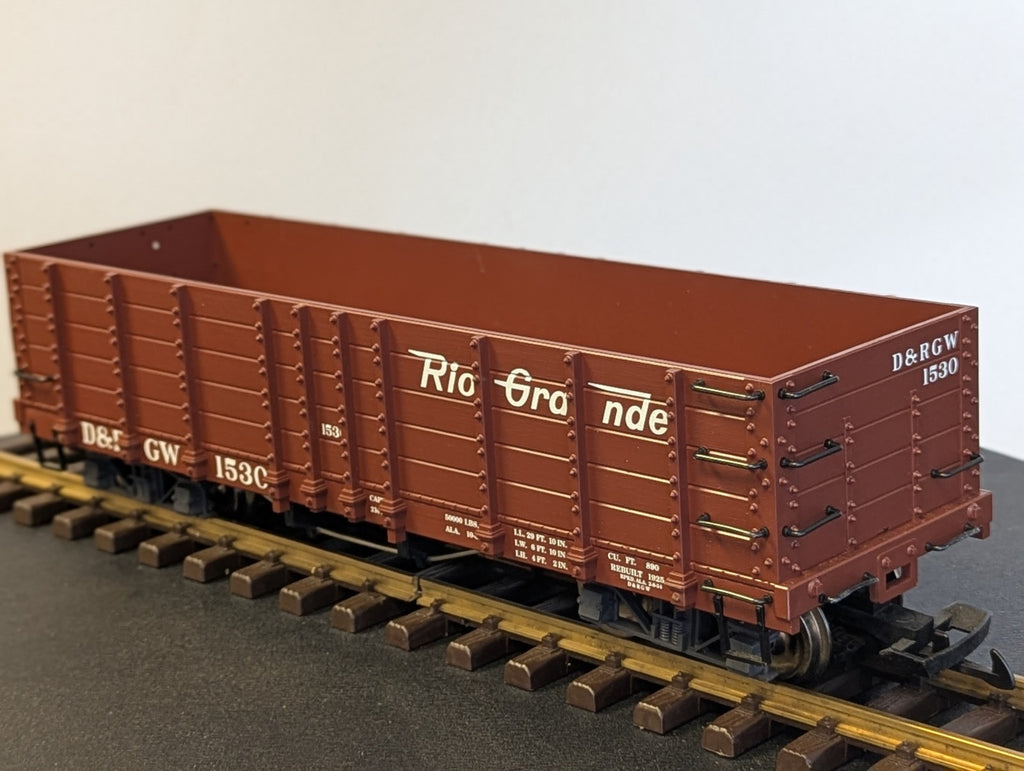 LGB G Scale D&RGW High Side Gondola Wagon 1530 Denver & Rio Grande