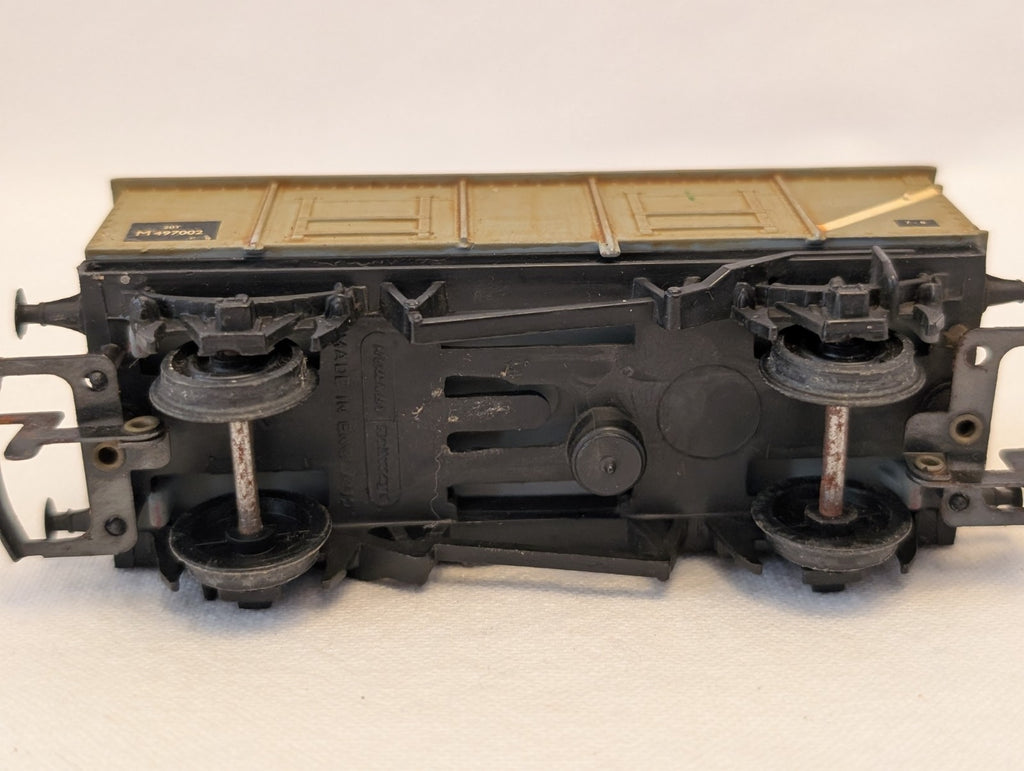 Hornby OO Gauge 21 Ton Mineral Wagon Goods Wagon M497002 BR Grey