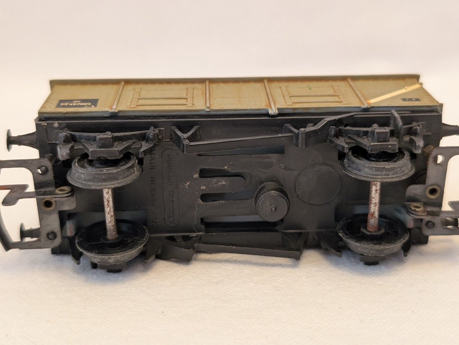 Hornby OO Gauge 21 Ton Mineral Wagon Goods Wagon M497002 BR Grey
