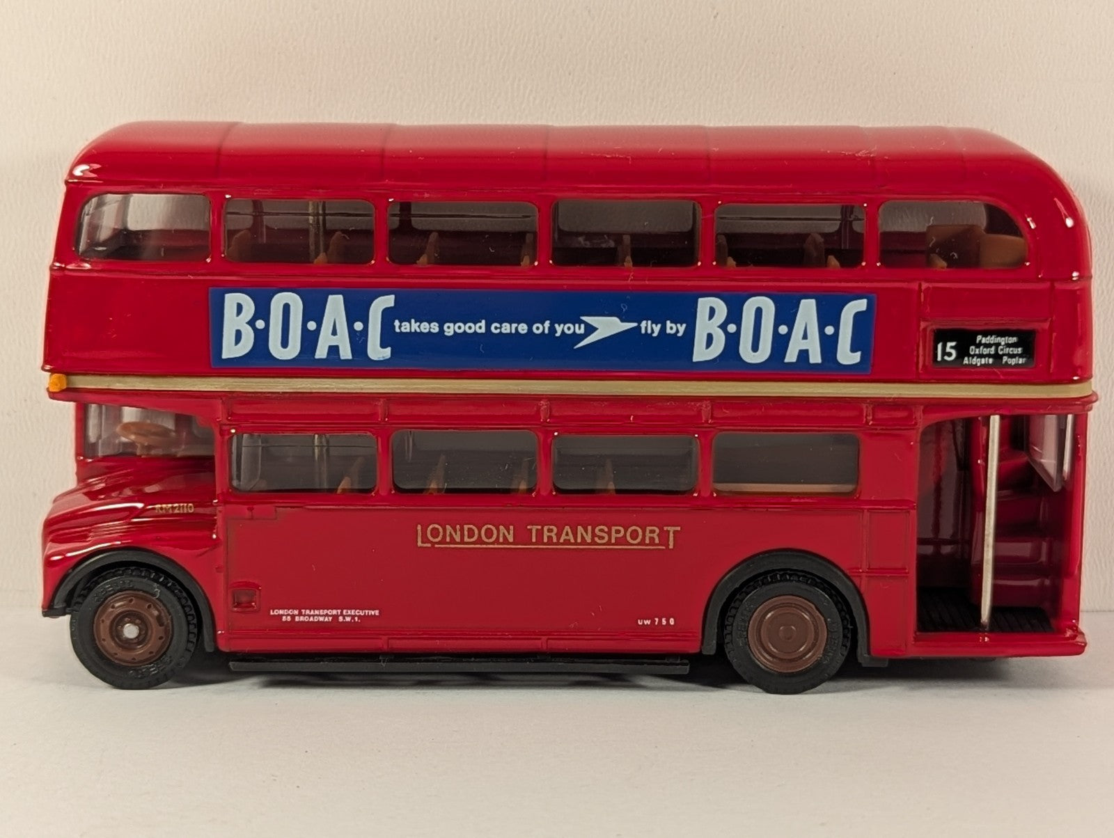 EFE 15601 AEC RM Routemaster – London Transport – B.O.A.C. – 1:76 Scale