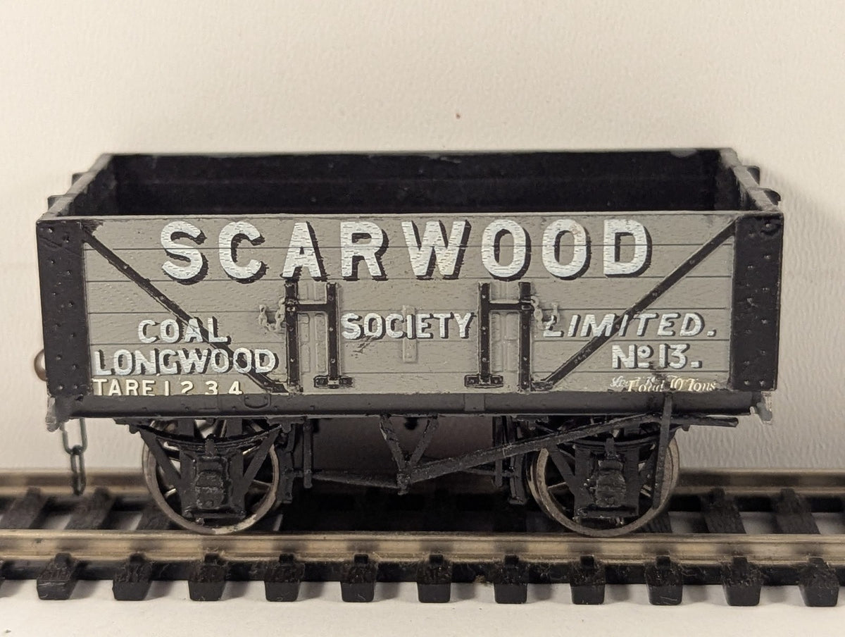 Kitbuilt OO Gauge 5-Plank Open Wagon Scarwood Coal Society 13