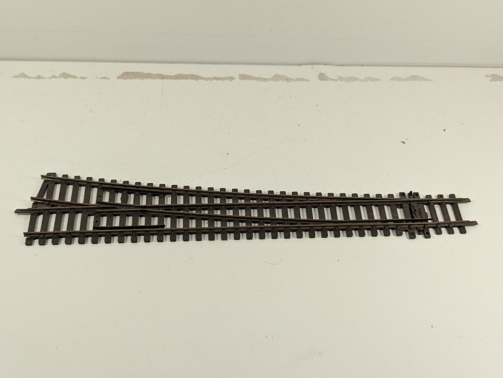 Peco OO Gauge Right-Hand Turnout - Rusty